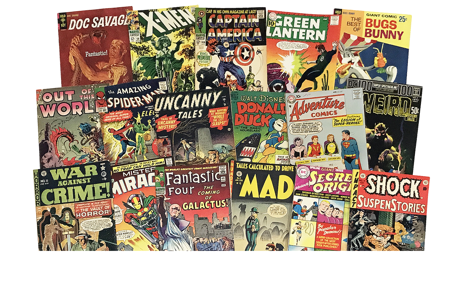 Comic Books (Gold, Silver & Bronze Age)